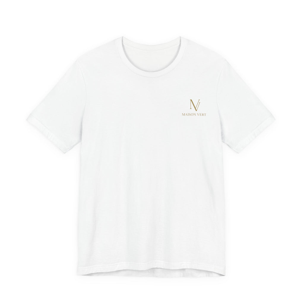 Minimalist Monogram Tee - 'M' Logo Chest T-Shirt