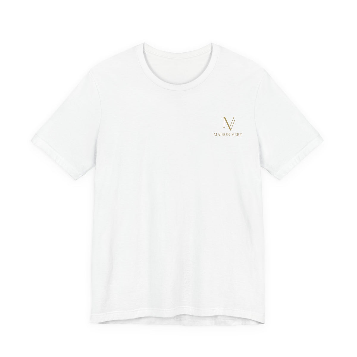 Minimalist Monogram Tee - 'M' Logo Chest T-Shirt