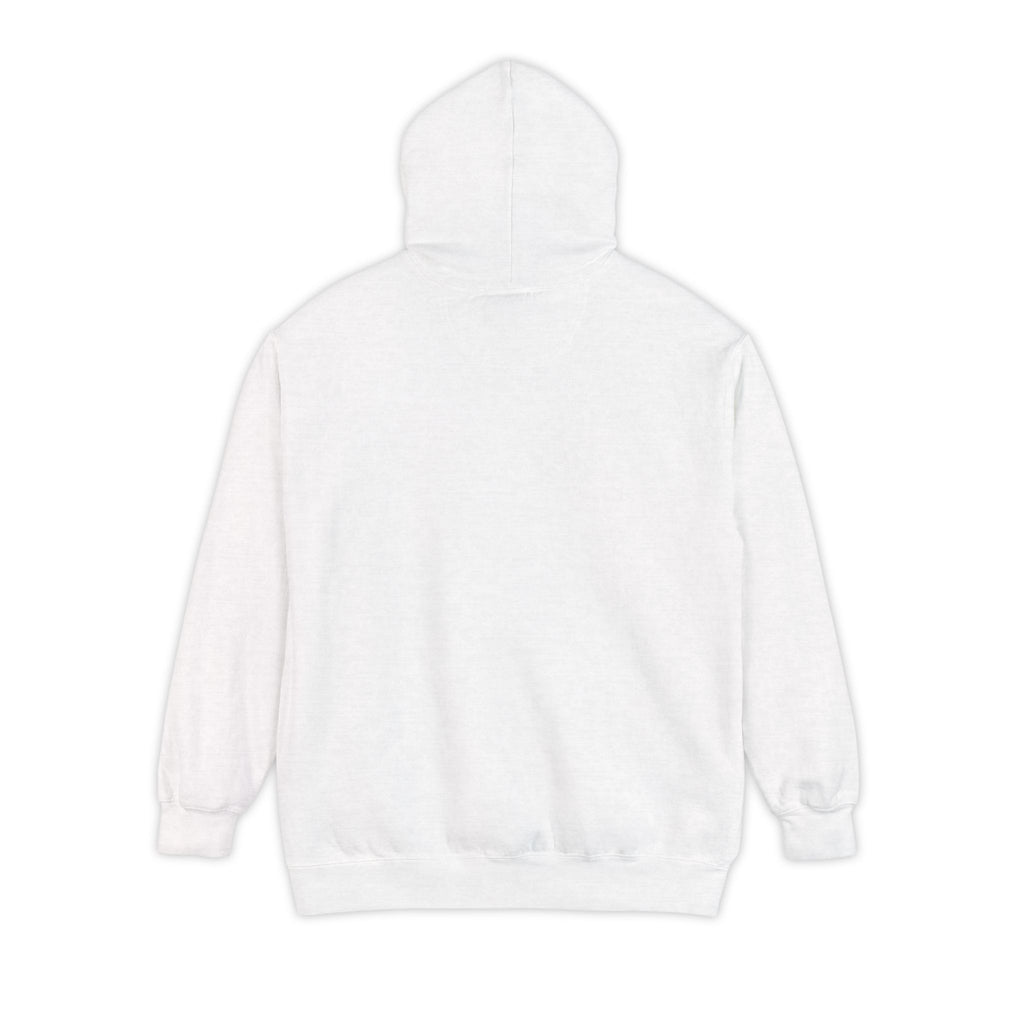 Minimal White Hoodie — Subtle Embroidered ‘N’ Casual Pullover