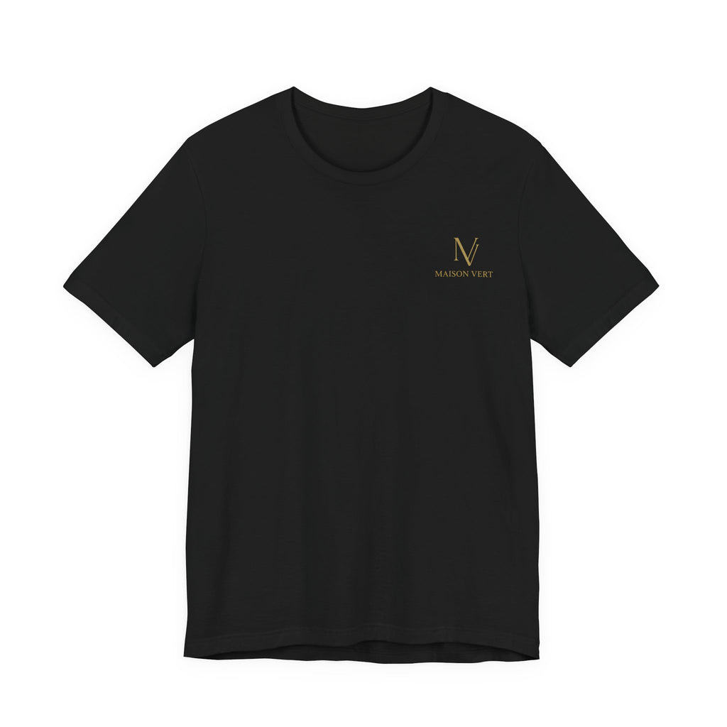 Minimalist Monogram Tee - 'M' Logo Chest T-Shirt