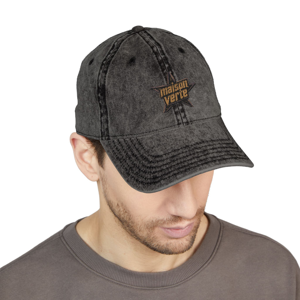 Vintage Cap (Embroidery)