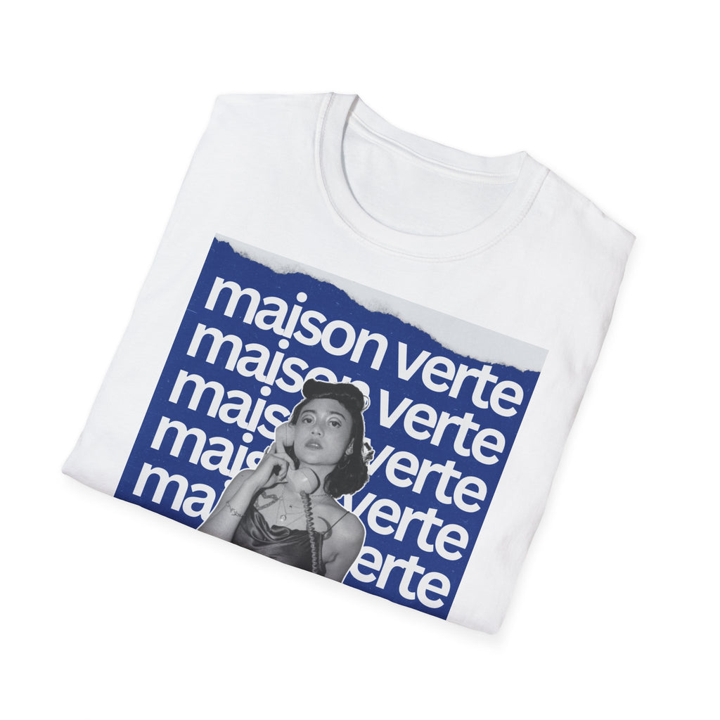 Maison Verte Graphic T-Shirt — Retro Chic Photo Tee