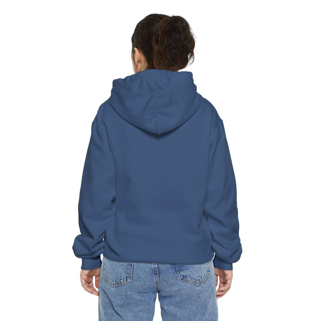 Minimal White Hoodie — Subtle Embroidered ‘N’ Casual Pullover