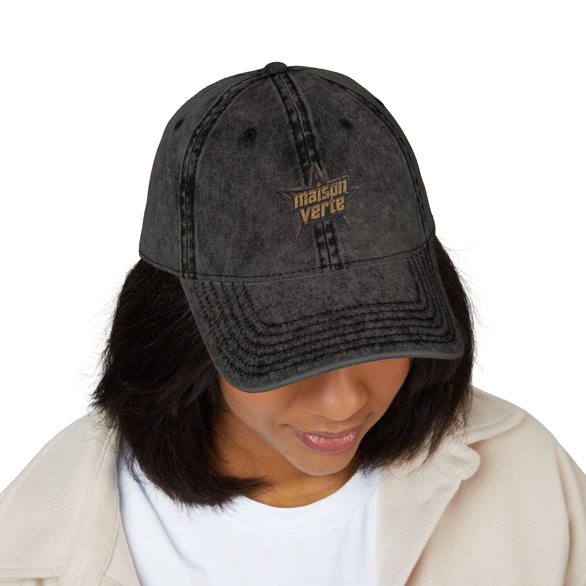 Vintage Cap (Embroidery)